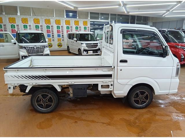 キャリイトラック ＫＣエアコン・パワステ　４ＷＤ　ＣＤ　禁煙車　ＡＢＳ　エアコン　パワステ　運転席エアバック　助手席エアバック　社外アルミホイール（7枚目）