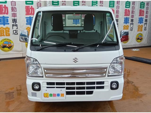 キャリイトラック ＫＣエアコン・パワステ　４ＷＤ　ＣＤ　禁煙車　ＡＢＳ　エアコン　パワステ　運転席エアバック　助手席エアバック　社外アルミホイール（9枚目）