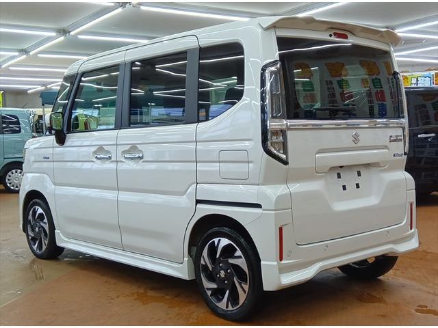 スペーシアカスタム ハイブリッドＸＳ　４ＷＤ　衝突軽減ブレーキ　Ｂｌｕｅｔｏｏｔｈ　全周囲カメラ　バックカメラ　ドライブレコーダー　純正メモリーナビ・フルセグ　両側パワースライドドア　ＥＴＣ　シートヒーター　ＡＢＳ　アイドリングストップ（5枚目）