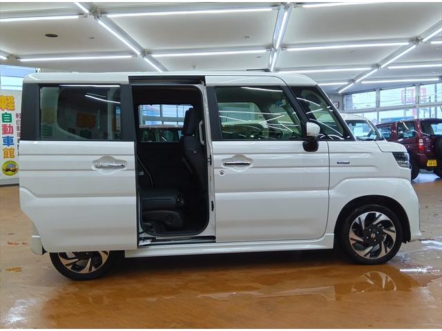 スペーシアカスタム ハイブリッドＸＳ　４ＷＤ　衝突軽減ブレーキ　Ｂｌｕｅｔｏｏｔｈ　全周囲カメラ　バックカメラ　ドライブレコーダー　純正メモリーナビ・フルセグ　両側パワースライドドア　ＥＴＣ　シートヒーター　ＡＢＳ　アイドリングストップ（12枚目）