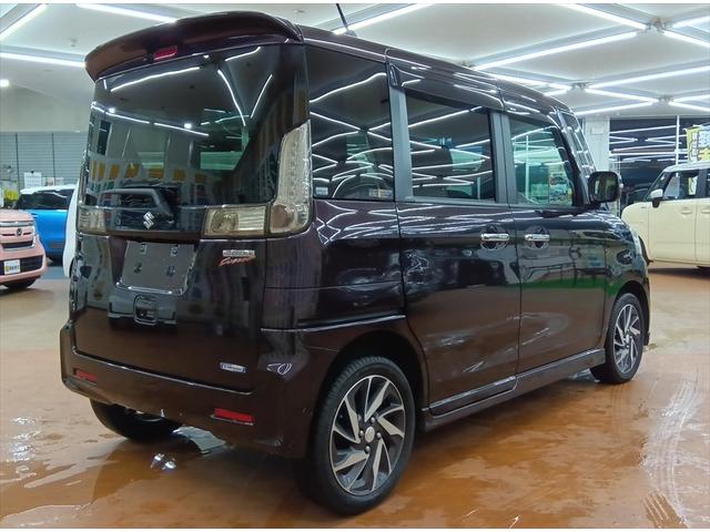 スペーシアカスタム ＸＳターボ　４ＷＤ　衝突軽減ブレーキ　Ｂｌｕｅｔｏｏｔｈ　バックカメラ　社外メモリーナビ・フルセグＴＶ　両側パワースライドドア　ＥＴＣ　禁煙車　ＡＢＳ　アイドリングストップ　シートヒーター　ミラーヒーター（10枚目）