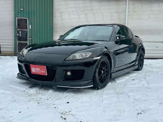 ＲＸ－８ タイプＳ　ＥＴＣ　ナビ　ＭＴ　ＨＩＤ　キーレスエントリー　電動格納ミラー　アルミホイール　衝突安全ボディ　ＡＢＳ　ＥＳＣ　ＣＤ　ＭＤ　カセット　エアコン　パワーステアリング　パワーウィンドウ　運転席エアバッグ（12枚目）