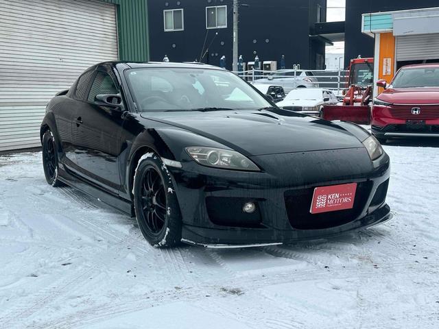 ＲＸ－８ タイプＳ　ＥＴＣ　ナビ　ＭＴ　ＨＩＤ　キーレスエントリー　電動格納ミラー　アルミホイール　衝突安全ボディ　ＡＢＳ　ＥＳＣ　ＣＤ　ＭＤ　カセット　エアコン　パワーステアリング　パワーウィンドウ　運転席エアバッグ（14枚目）