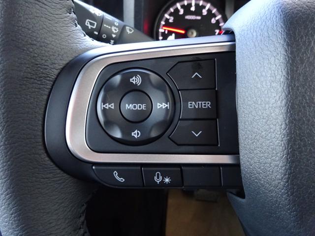 タフト Gターボ ダーククロムベンチャー 4WD 届出済み未使用車 パナソニックナビフルセグTV バックカメラ 純正リモコンエンジンスターター 新品スタッドレス&AW積 フロアマット ワイドバイザー スノーブレード スカッフプレート(14枚目)