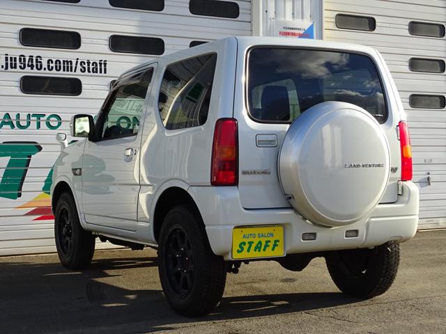 ジムニー ランドベンチャー　ＪＢ２３系最終モデル　リモコンエンジンスターター　ヒーター付き電動格納ミラー　シートヒーター　２５年製オープンカントリー＆ＡＷ積込　下廻り防錆処理済　クオーレモジュレ表皮シート（7枚目）