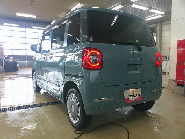 ムーヴキャンバス セオリーG 4WD 両側パワースライドドア スマホ連携ディスプレイオーディオ ワイヤレス充電器qi(チー) リモコンエンジンスターター キーフリーシステム 運転席助手席シートヒーター 保温カップホルダー(9枚目)