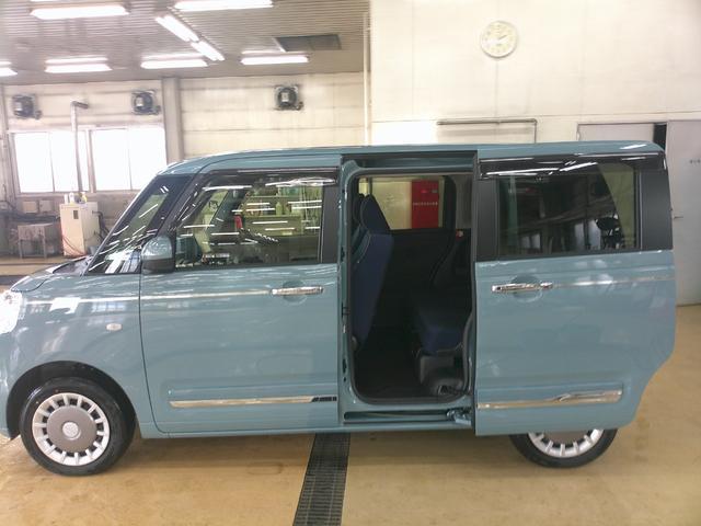 ムーヴキャンバス セオリーG 4WD 両側パワースライドドア スマホ連携ディスプレイオーディオ ワイヤレス充電器qi(チー) リモコンエンジンスターター キーフリーシステム 運転席助手席シートヒーター 保温カップホルダー(22枚目)