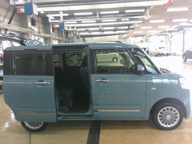 ムーヴキャンバス セオリーG 4WD 両側パワースライドドア スマホ連携ディスプレイオーディオ ワイヤレス充電器qi(チー) リモコンエンジンスターター キーフリーシステム 運転席助手席シートヒーター 保温カップホルダー(24枚目)