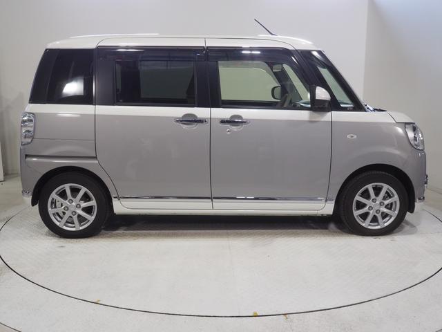 ムーヴキャンバス ＧメイクアップＶＳ　ＳＡＩＩＩ　４ＷＤ　両側パワースライドドア　ＬＥＤヘッドライト　オートライト　オーディオレス　オートエアコン　リモコンエンジンスターター　運転席シートヒーター　アイドリングストップ　ＶＳＣ（横滑り抑制機能）（4枚目）