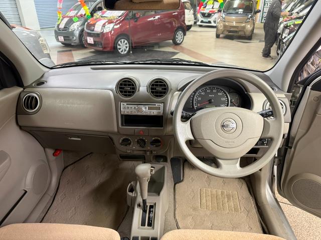 ピノ Ｅ　ＦＯＵＲ　４ＷＤ　１年保証　シート＆ミラーヒーター　純正オーディオ　電動格納ミラー　キーレス　社外アルミ（14枚目）