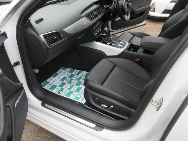 Ａ６ ２．０ＴＦＳＩクワトロ　Ｓラインパッケージ　マトリックスＬＥＤヘッドライト　アシスタンスパッケージ　Ｓライン専用黒革シート　純正ナビ　フルセグＴＶ　ブルートゥース　ＢＯＳＥサウンドシステム　シートヒーター　ＥＴＣ　バックカメラ　純正ＡＷ（11枚目）