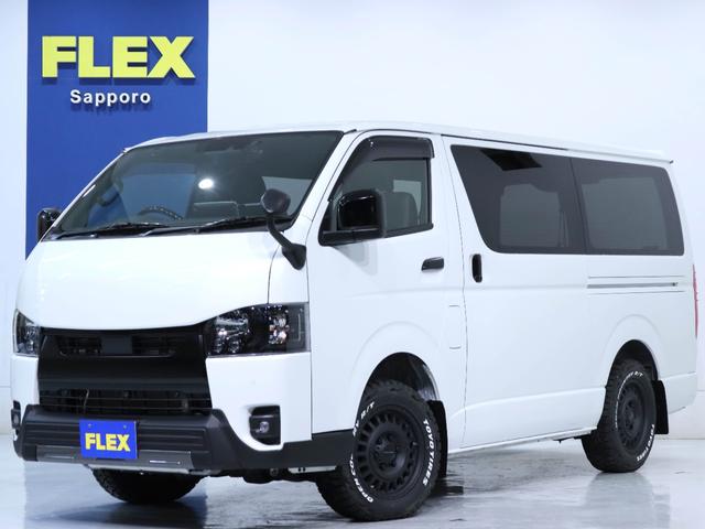 ハイエースバン スーパーＧＬ　ダークプライムＩＩ　デジタルインナーミラー　パノラミックビューモニター　パワースライドドア　ＢＩＧ－Ｘ　フロントスポイラー　リアスポイラー　バットフェイスボンネット　ＬＥＤテールランプ　アルミホイール１６ｉｎ（40枚目）