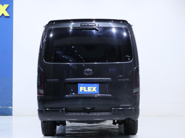 ハイエースバン スーパーGL ダークプライムII インテリジェントクリアランスソナー PVM 助手席エアバック デジタルインナーミラー 寒冷地仕様 パワースライドドア 各所ブラック塗装 社外アルミ18in スポイラー オーバーフェンダー(23枚目)