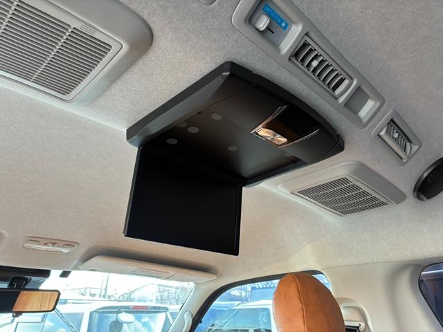 ハイエースバン ロングＧＬ　寒冷地仕様　インテリジェントクリアランスソナー　デジタルインナーミラー　ＰＶＭ　パールホワイト　パワースライドドア　フルフラット内装架装　アルミ　フロントスポイラー　ＬＥＤテール　ナビ　後席モニター（40枚目）