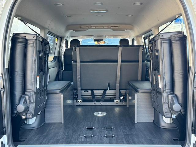 ハイエースワゴン ＧＬ　ｎｅｃｒｏｓｓ内装架装　Ｔ－Ｆｏｒｃｅスポイラー　オーバーフェンダー　ＮＣ－１　１６インチ　グラントレック　シートカバー　ＢＩＧ－Ｘメカレスモデル　ＥＴＣ　リアスピーカー　寒冷地仕様　デジタルインナー（59枚目）