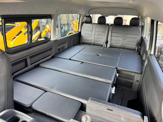 ハイエースワゴン ＧＬ　ｎｅｃｒｏｓｓ内装架装　Ｔ－Ｆｏｒｃｅスポイラー　オーバーフェンダー　ＮＣ－１　１６インチ　グラントレック　シートカバー　ＢＩＧ－Ｘメカレスモデル　ＥＴＣ　リアスピーカー　寒冷地仕様　デジタルインナー（63枚目）