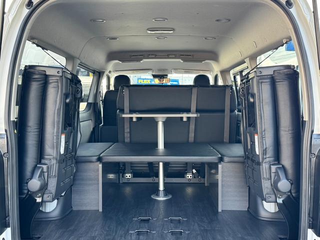 ハイエースワゴン ＧＬ　ｎｅｃｒｏｓｓ内装架装　Ｔ－Ｆｏｒｃｅスポイラー　オーバーフェンダー　ＮＣ－１　１６インチ　グラントレック　シートカバー　ＢＩＧ－Ｘメカレスモデル　ＥＴＣ　リアスピーカー　寒冷地仕様　デジタルインナー（65枚目）