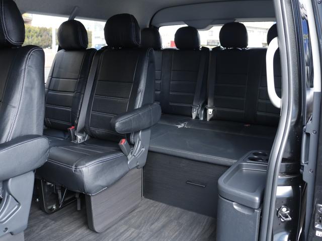 ハイエースワゴン ＧＬ　パールホワイト　デジタルインナー　インテリジェントクリアランスソナー　パノラミックビューモニター　寒冷地仕様　パワースライドドア　フローリング施工　ＢＩＧ－ＤＡ　オーバーフェンダ　アルミホイール（55枚目）