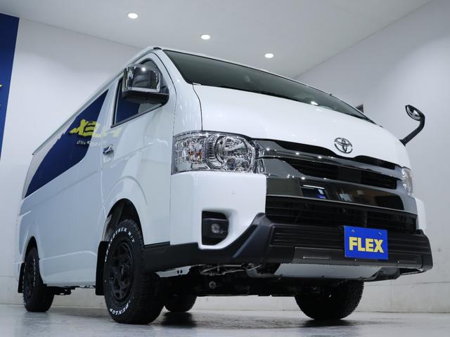 ハイエースワゴン ＧＬ　パールホワイト　デジタルインナー　インテリジェントクリアランスソナー　パノラミックビューモニター　寒冷地仕様　パワースライドドア　フローリング施工　ＢＩＧ－ＤＡ　オーバーフェンダ　アルミホイール（62枚目）