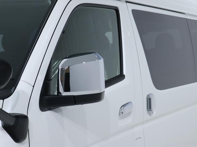ハイエースワゴン ＧＬ　パールホワイト　デジタルインナー　インテリジェントクリアランスソナー　パノラミックビューモニター　寒冷地仕様　パワースライドドア　フローリング施工　ＢＩＧ－ＤＡ　オーバーフェンダ　アルミホイール（66枚目）