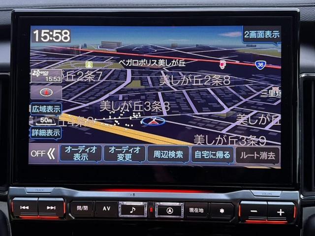 デリカＤ：５ Ｇ　パワーパッケージ　純正ブラック塗装アルミホイール　ＹＯＫＯＨＡＭＡ　ジオランダー１８インチタイヤ　１インチリフトアップ　クラシックブラウンシートカバー　ＡＬＰＩＮＥ　ＢＩＧ－Ｘ　ＥＴＣ　ＡＬＰＩＮＥ１０．０１フリップ（17枚目）