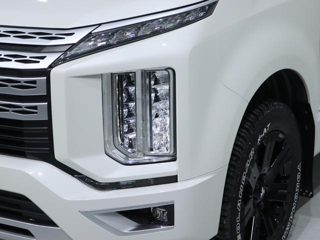 デリカＤ：５ Ｇ　パワーパッケージ　純正ブラック塗装アルミホイール　ＹＯＫＯＨＡＭＡ　ジオランダー１８インチタイヤ　１インチリフトアップ　クラシックブラウンシートカバー　ＡＬＰＩＮＥ　ＢＩＧ－Ｘ　ＥＴＣ　ＡＬＰＩＮＥ１０．０１フリップ（28枚目）