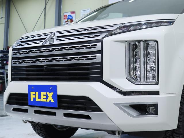 デリカＤ：５ Ｇ　パワーパッケージ　純正ブラック塗装アルミホイール　ＹＯＫＯＨＡＭＡ　ジオランダー１８インチタイヤ　１インチリフトアップ　クラシックブラウンシートカバー　ＡＬＰＩＮＥ　ＢＩＧ－Ｘ　ＥＴＣ　ＡＬＰＩＮＥ１０．０１フリップ（29枚目）