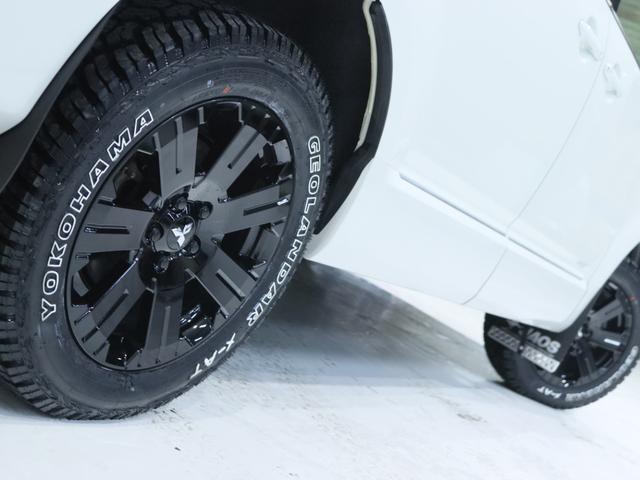 デリカＤ：５ Ｇ　パワーパッケージ　純正ブラック塗装アルミホイール　ＹＯＫＯＨＡＭＡ　ジオランダー１８インチタイヤ　１インチリフトアップ　クラシックブラウンシートカバー　ＡＬＰＩＮＥ　ＢＩＧ－Ｘ　ＥＴＣ　ＡＬＰＩＮＥ１０．０１フリップ（35枚目）