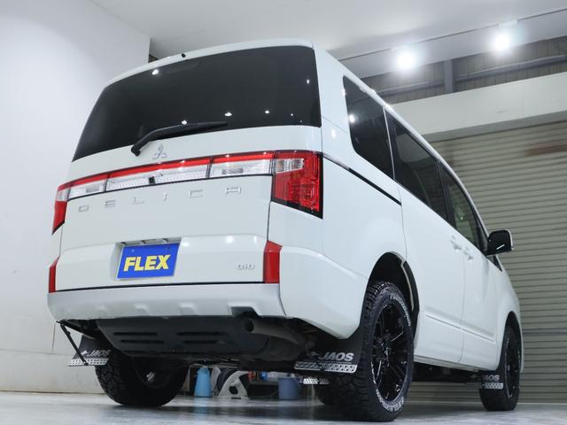 デリカＤ：５ Ｇ　パワーパッケージ　純正ブラック塗装アルミホイール　ＹＯＫＯＨＡＭＡ　ジオランダー１８インチタイヤ　１インチリフトアップ　クラシックブラウンシートカバー　ＡＬＰＩＮＥ　ＢＩＧ－Ｘ　ＥＴＣ　ＡＬＰＩＮＥ１０．０１フリップ（42枚目）