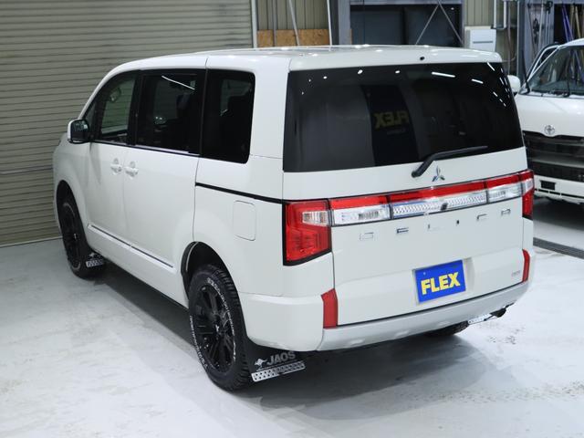 デリカＤ：５ Ｇ　パワーパッケージ　純正ブラック塗装アルミホイール　ＹＯＫＯＨＡＭＡ　ジオランダー１８インチタイヤ　１インチリフトアップ　クラシックブラウンシートカバー　ＡＬＰＩＮＥ　ＢＩＧ－Ｘ　ＥＴＣ　ＡＬＰＩＮＥ１０．０１フリップ（44枚目）