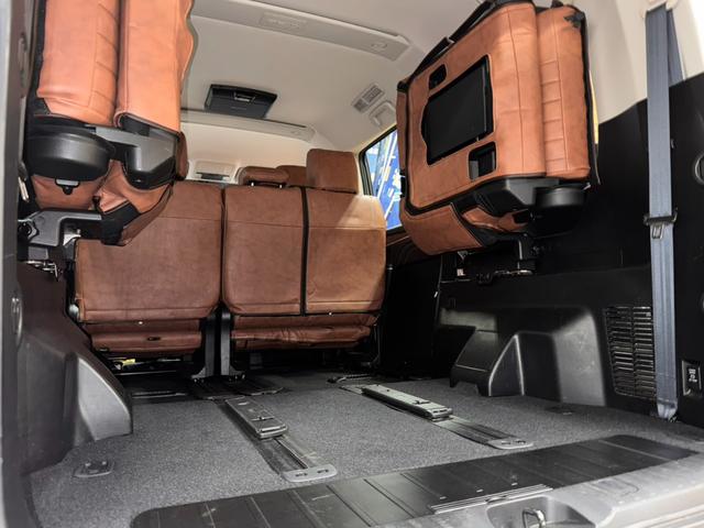 デリカＤ：５ Ｇ　パワーパッケージ　純正ブラック塗装アルミホイール　ＹＯＫＯＨＡＭＡ　ジオランダー１８インチタイヤ　１インチリフトアップ　クラシックブラウンシートカバー　ＡＬＰＩＮＥ　ＢＩＧ－Ｘ　ＥＴＣ　ＡＬＰＩＮＥ１０．０１フリップ（72枚目）