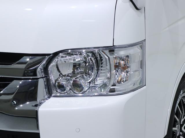 ハイエースバン ＳロングワイドＤＸ　ＧＬパッケージ　フローリング施工　トリムレザー　フロントスポイラー　オーバーフェンダー　Ｄｅｌｆ０６　アルミホイール　ナスカータイヤ　クラシックキャメルシートカバー　Ｔｙｐｅ２ベッドキットＢＩＧ－Ｘフローティングナビ（29枚目）