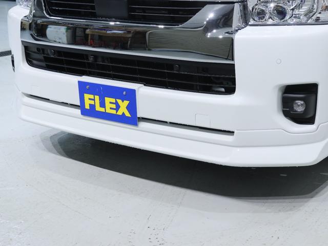 ハイエースバン ＳロングワイドＤＸ　ＧＬパッケージ　フローリング施工　トリムレザー　フロントスポイラー　オーバーフェンダー　Ｄｅｌｆ０６　アルミホイール　ナスカータイヤ　クラシックキャメルシートカバー　Ｔｙｐｅ２ベッドキットＢＩＧ－Ｘフローティングナビ（30枚目）