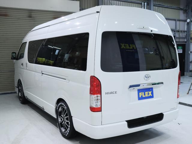 ハイエースバン ＳロングワイドＤＸ　ＧＬパッケージ　フローリング施工　トリムレザー　フロントスポイラー　オーバーフェンダー　Ｄｅｌｆ０６　アルミホイール　ナスカータイヤ　クラシックキャメルシートカバー　Ｔｙｐｅ２ベッドキットＢＩＧ－Ｘフローティングナビ（40枚目）