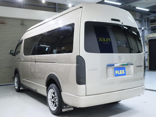 ハイエースワゴン グランドキャビン　Ｔ－Ｆｏｒｃｅスポイラー　オーバーフェンダー　ＸＲ－６　アルミホイール　オープンカントリー　フロントスタビライザー　リアスタビライザー　社外リーフスプリング　ショックアブソーバー　ＢＩＧ－Ｘナビ（42枚目）