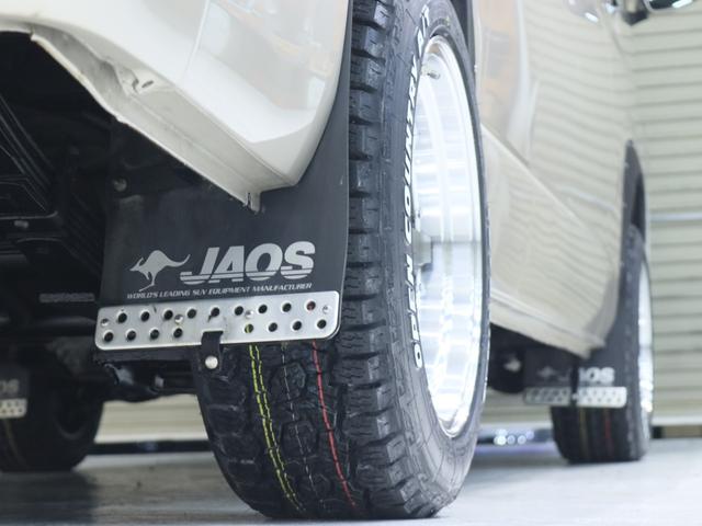 ハイエースワゴン グランドキャビン　Ｔ－Ｆｏｒｃｅスポイラー　オーバーフェンダー　ＸＲ－６　アルミホイール　オープンカントリー　フロントスタビライザー　リアスタビライザー　社外リーフスプリング　ショックアブソーバー　ＢＩＧ－Ｘナビ（49枚目）