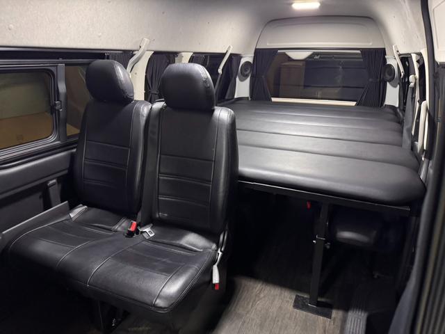 ハイエースワゴン グランドキャビン　Ｔ－Ｆｏｒｃｅスポイラー　オーバーフェンダー　ＸＲ－６　アルミホイール　オープンカントリー　フロントスタビライザー　リアスタビライザー　社外リーフスプリング　ショックアブソーバー　ＢＩＧ－Ｘナビ（77枚目）