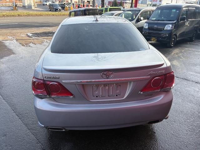 クラウン アスリートｉ－Ｆｏｕｒ　スペシャルナビＰ　車高調ローダウン　社外１８ＡＷ（2枚目）