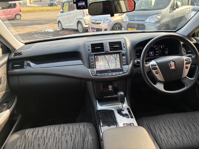 クラウン アスリートｉ－Ｆｏｕｒ　スペシャルナビＰ　車高調ローダウン　社外１８ＡＷ（6枚目）