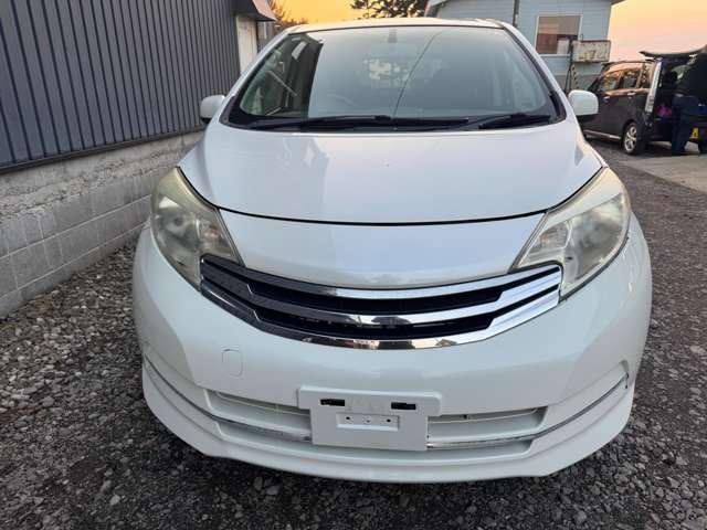 ノート ライダー　４ＷＤ　寒冷地仕様　純正エアロ　クルーズコントロール　キーレスエントリー（6枚目）