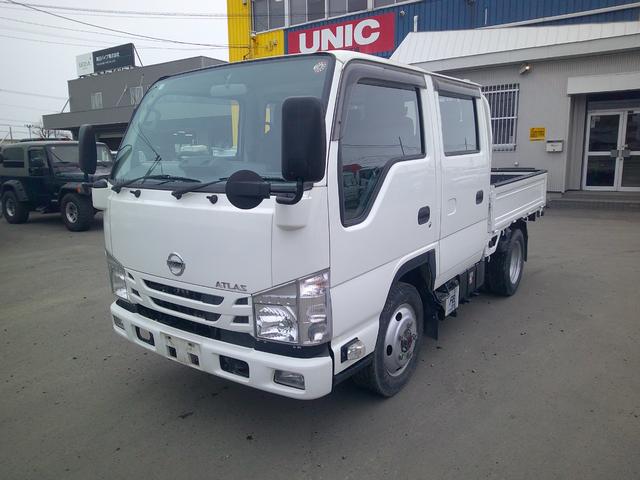 アトラストラック １．５トン　４ＷＤ　ダブルキャブ　ＤＸ　走行１７０００ｋ　いすゞエルフＯＥＭ（3枚目）