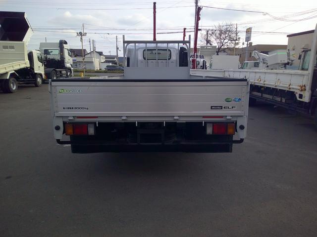 エルフトラック 3トン 4WD ワイド超ロング 平ボディ アルミあおり 荷台内寸長さ500センチ 幅207センチ 積載3000k(6枚目)