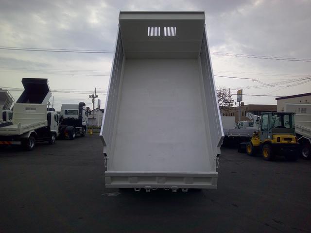 ヒノレンジャー ４トン　ダンプ　深ダンプ　排雪ダンプ　砂利ダンプ　アルミ差し枠　積載３５００ｋ　荷台内寸長さ３４０センチ　幅２０５センチ（6枚目）