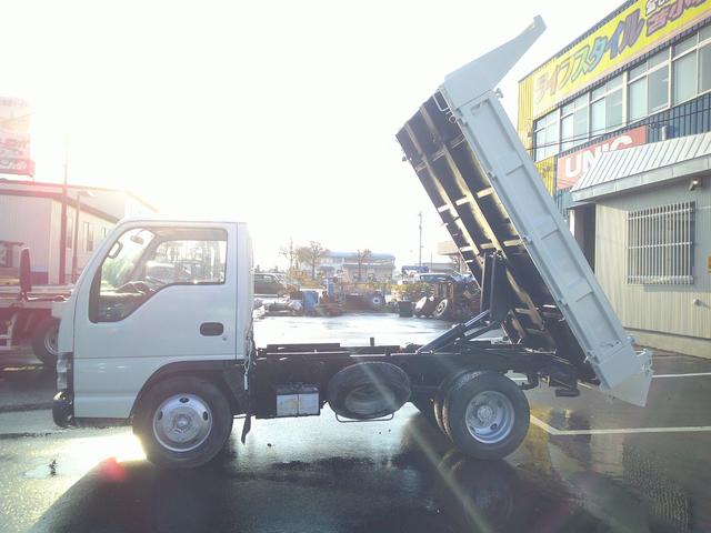 エルフトラック 2トン 低床 ダンプ コボレーン 4ナンバー(4枚目)