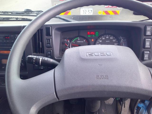 フォワード 増トン プレス式 パッカー車 極東 10.2m3 3人乗り 積載6300k 連続作動 バックカメラ 車検令和8年9月(15枚目)