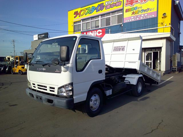 エルフトラック 3トン ワイドロング ローダーダンプ 積載3700k 荷台内寸長さ323センチ 幅200センチ(3枚目)