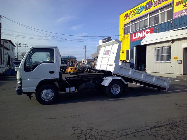 エルフトラック 3トン ワイドロング ローダーダンプ 積載3700k 荷台内寸長さ323センチ 幅200センチ(4枚目)