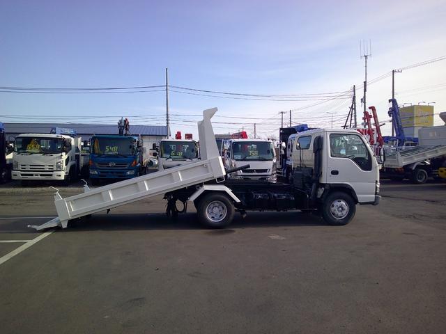 エルフトラック 3トン ワイドロング ローダーダンプ 積載3700k 荷台内寸長さ323センチ 幅200センチ(8枚目)