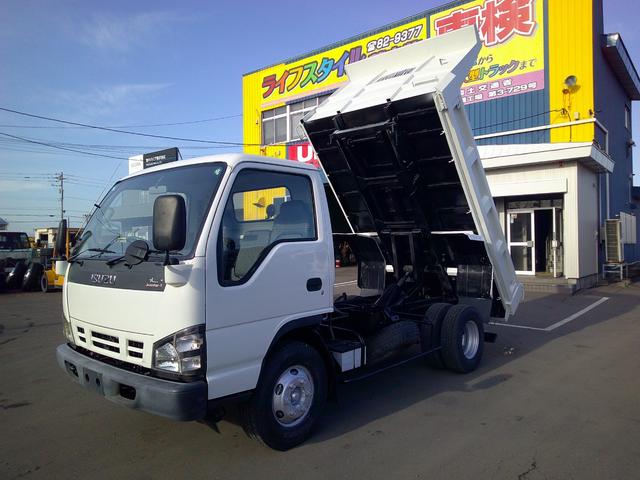 エルフトラック 3トン ワイドロング ローダーダンプ 積載3700k 荷台内寸長さ323センチ 幅200センチ(12枚目)