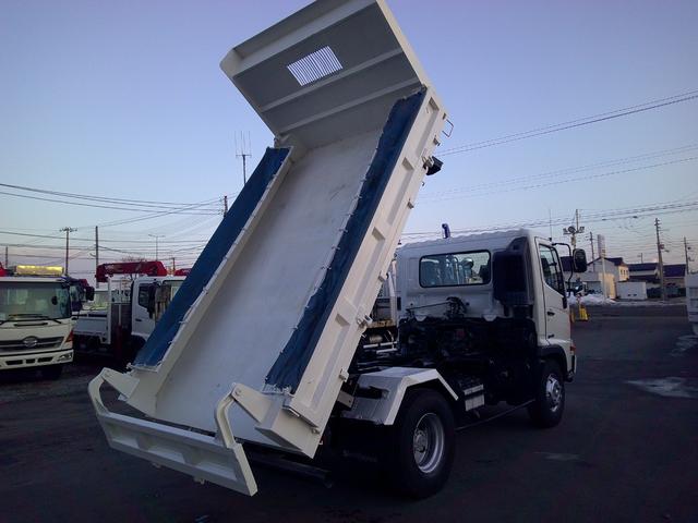 ヒノレンジャー ４トン　３転ダンプ　電動サイドゲート　積載３４００ｋ（7枚目）